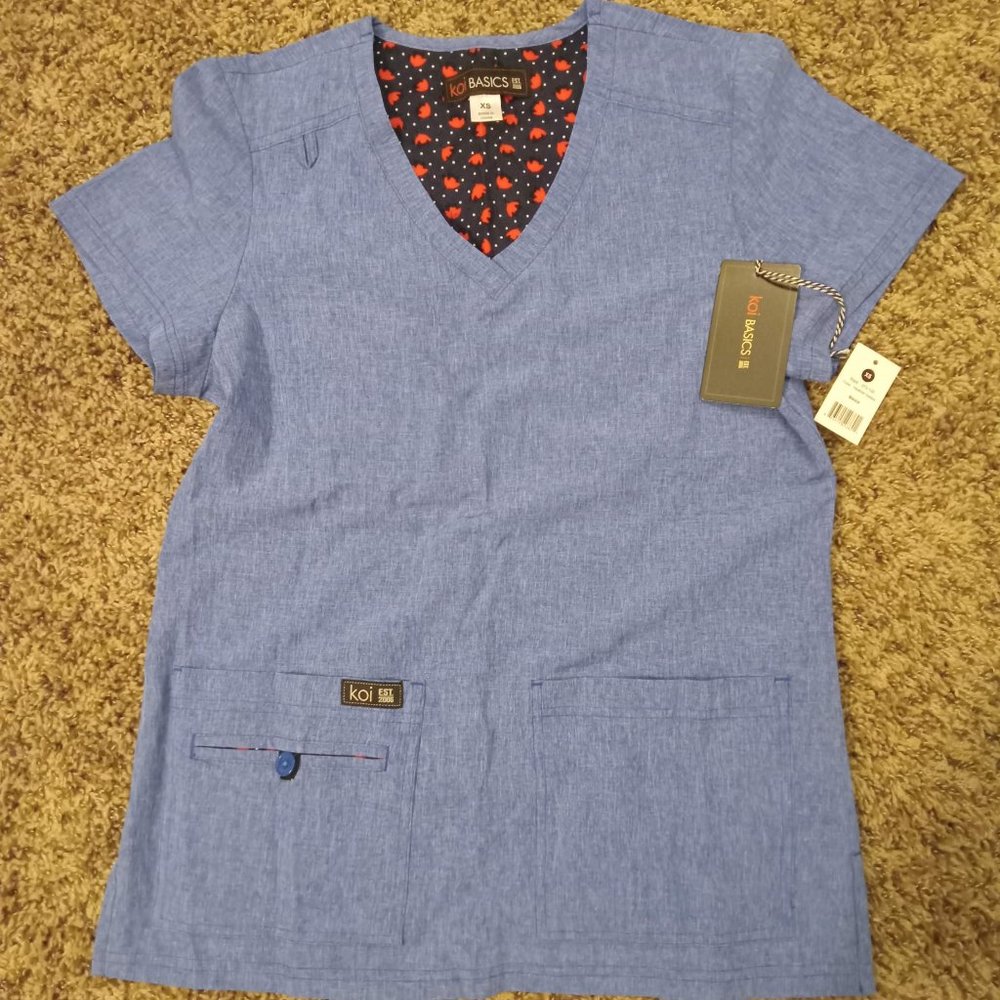 Koi Basics Becca Scrub Top